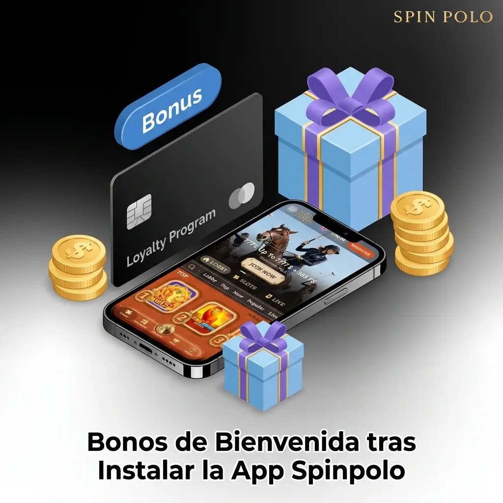 Bonos de bienvenida app Spinpolo: +777% hasta 7.777 USD y 385 giros gratis al registrarte