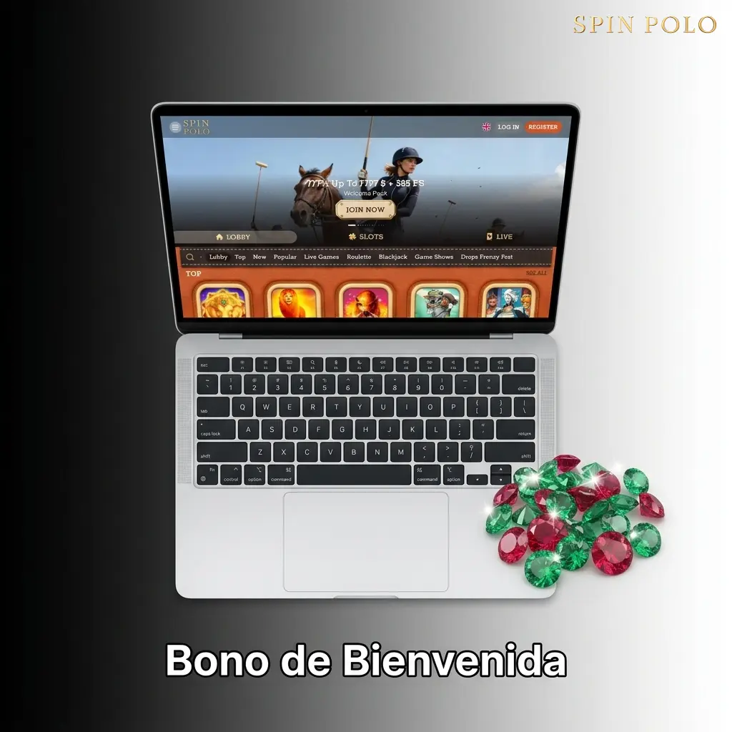 Bono de bienvenida Spinpolo: hasta +777% en depósitos, 7.777 EUR y 385 giros gratis en casino y apuestas