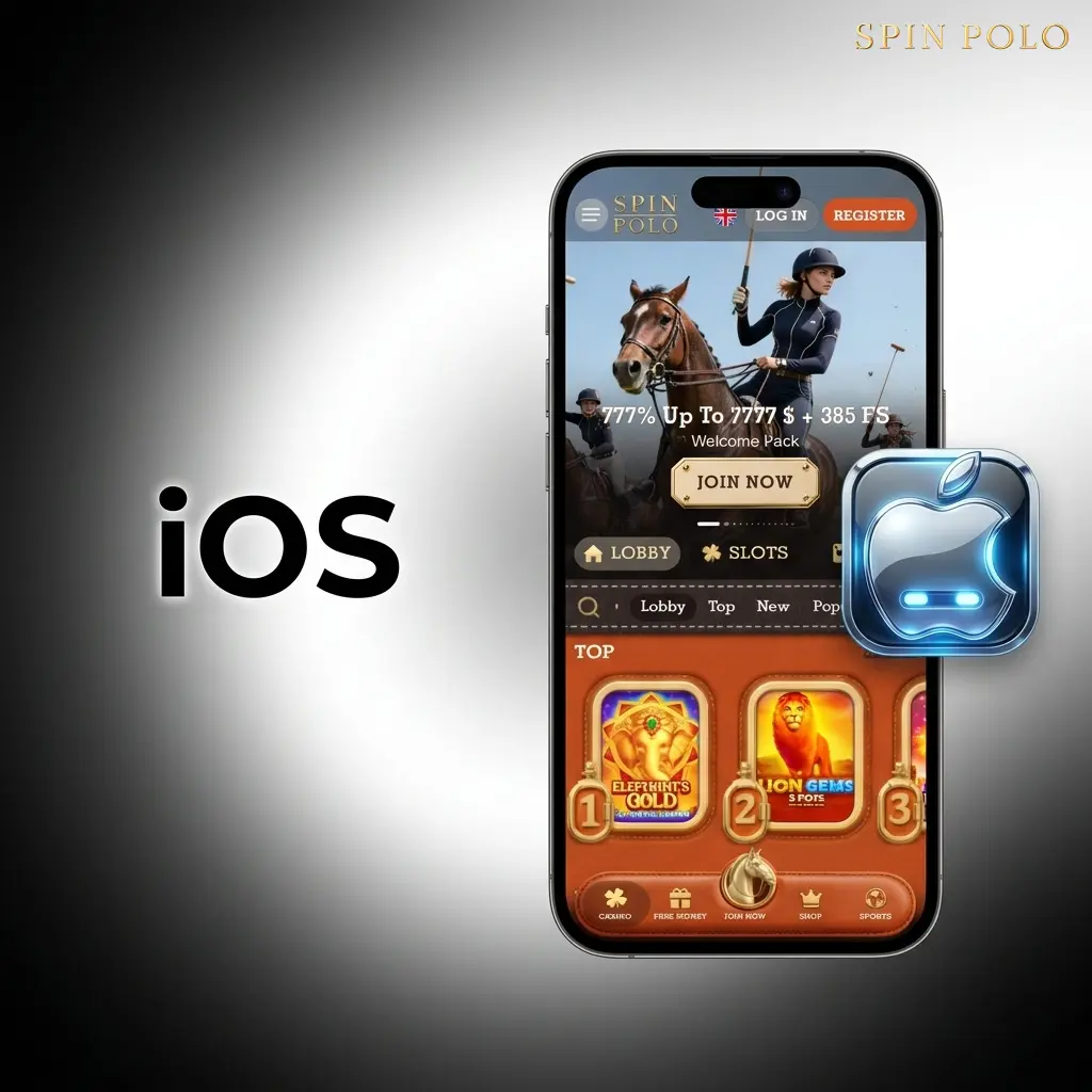 Descarga la app de Spinpolo para iOS en iPhone y iPad desde la App Store con iOS 12.0 o superior.