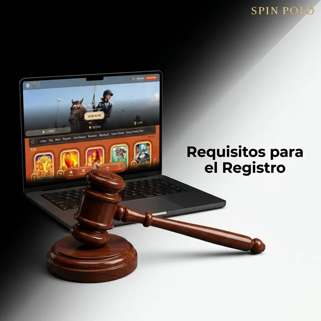 Requisitos de registro en Spinpolo: edad mínima 18 años, residencia legal y verificación KYC obligatoria